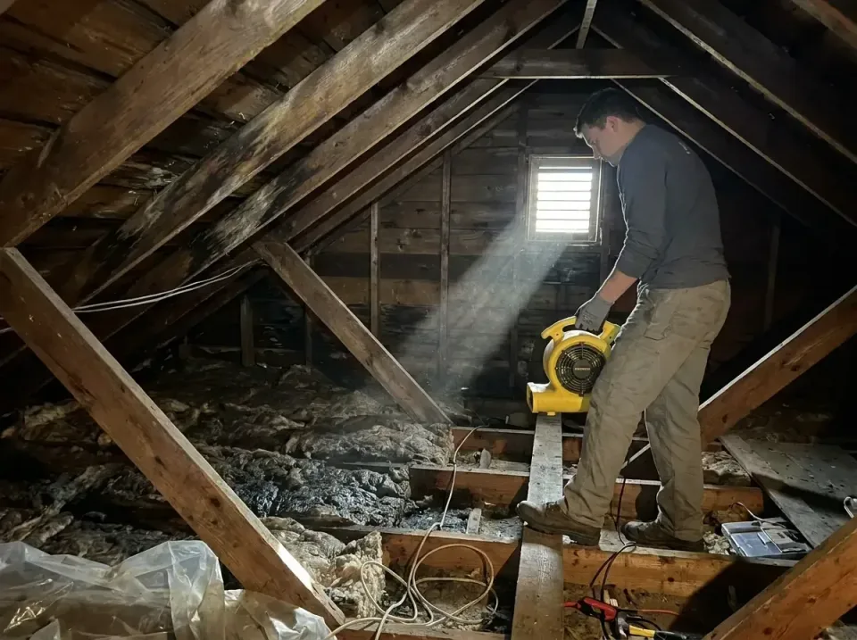 attic-water-damage-drying-proc-007 — frequently asked questions, Emergency Water Extraction & 24/7 Flood Response in Dania B…